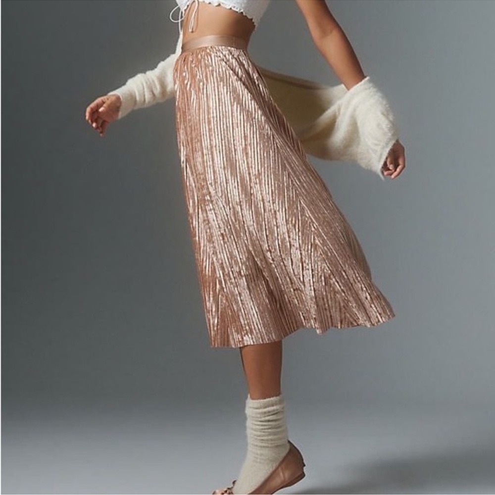 Beyond Yoga Velvet Uptown Skirt New